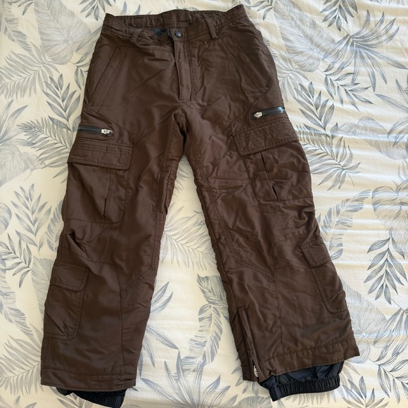 OBERMEYER ski pants nylon boys size 10 winter snowboarding - Picture 3 of 11